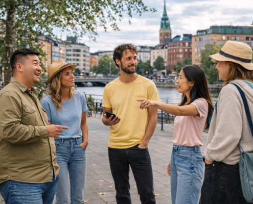 Around the world - Teambuilding aktivitet